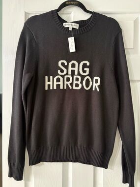 Ellsworth + Ivey Satori Sag Harbor Knit Sweater size Large NWT Coastal